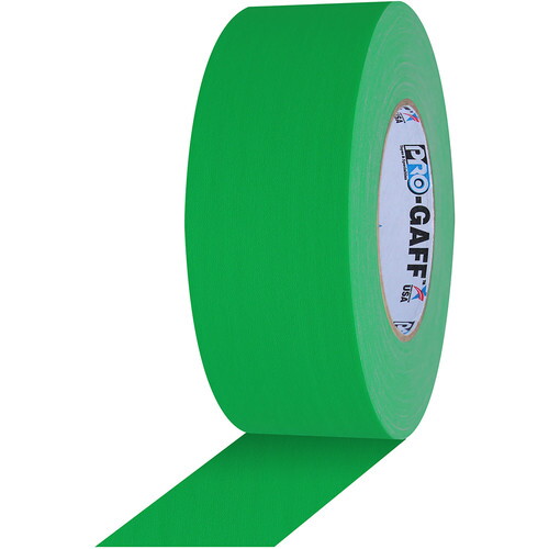 Gaffers Tape - 2" x 55yds Chroma Key Green
