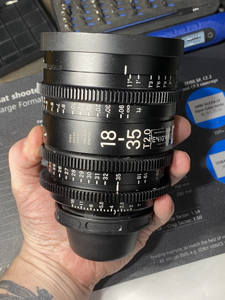 Sigma 18-35mm T2.0 Cine High-Speed Zoom S35 Lens (PL)