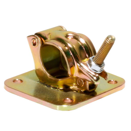 Grid Clamp with 4x4x1/2" Flat Plate