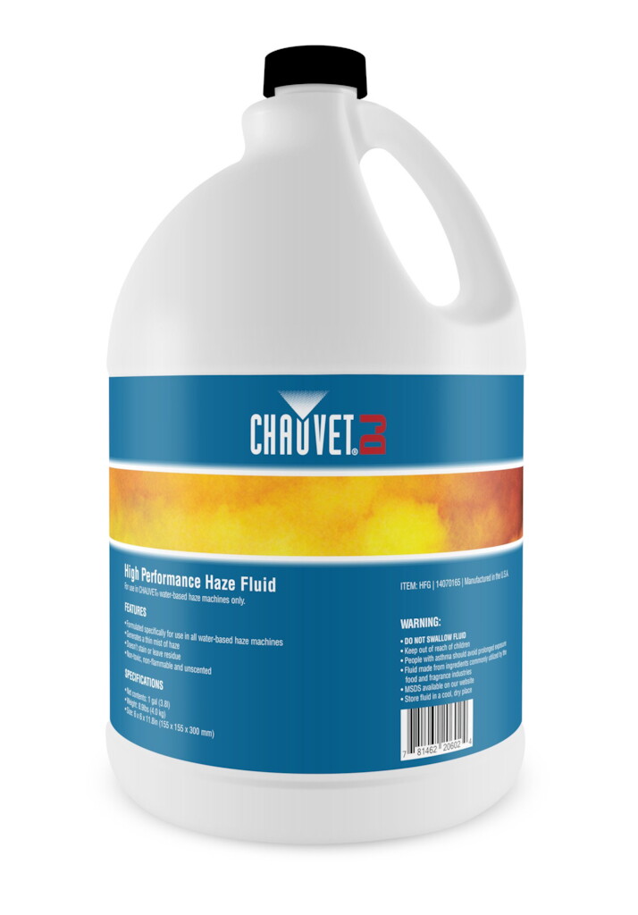 Chauvet DJ High Performance Water-Based Haze Fluid - 1 Gallon
