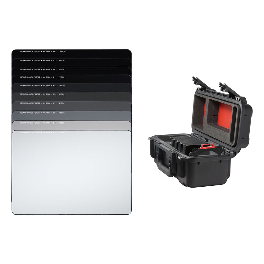 4 x 5.6" Breakthrough IRND 10 Filter Set (0.3 - 3.0)