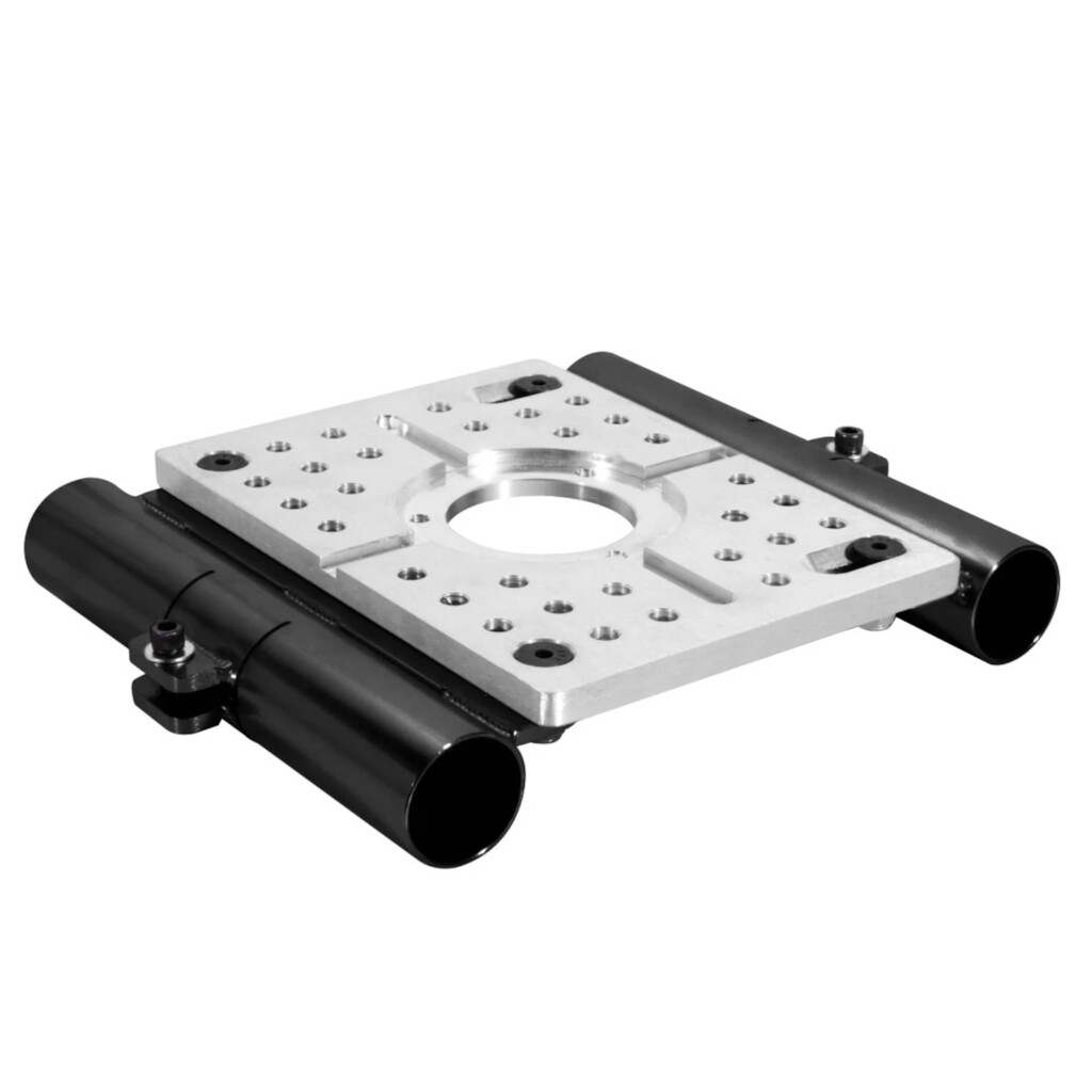 Cheese Plate - Mitchell Truss Plate with Pipe Sliders for 1 1/4" Pipe
