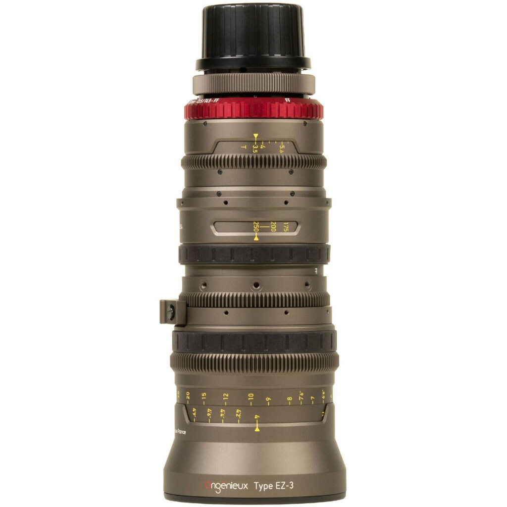 Angenieux EZ-3 45-165mm T2.3 S35 & 68-250mm T3.5 FF Cinema Zoom Lens (PL)