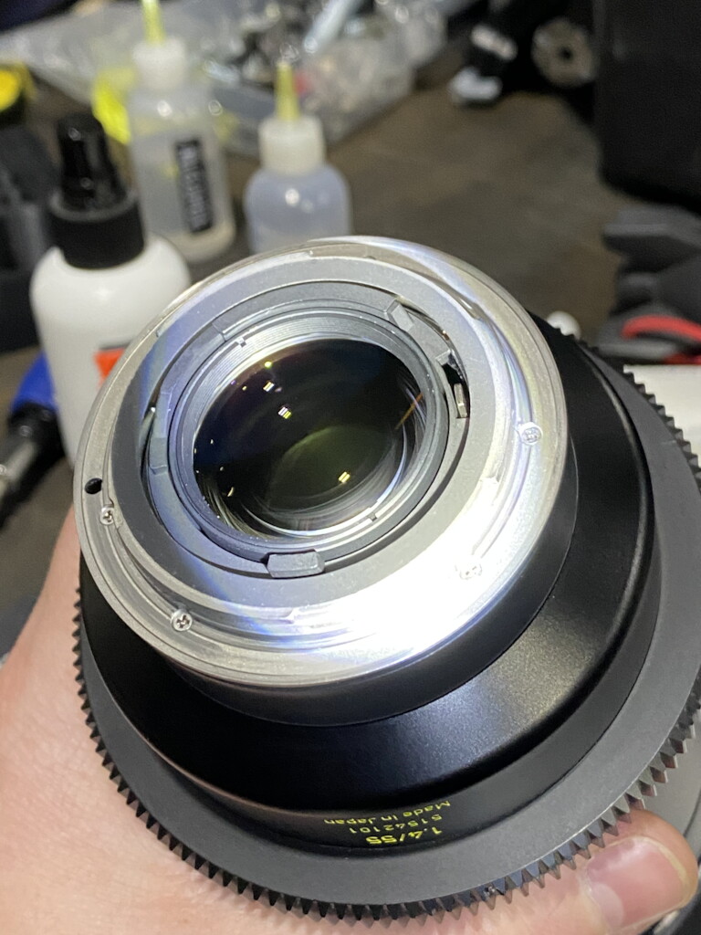 Zeiss Otus ZF.2 55mm F/1.4 Duclos Cine Mod (EF)