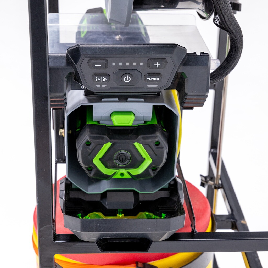 Portable Misting Fan, Battery Powered w/ 10 Gal Tank
