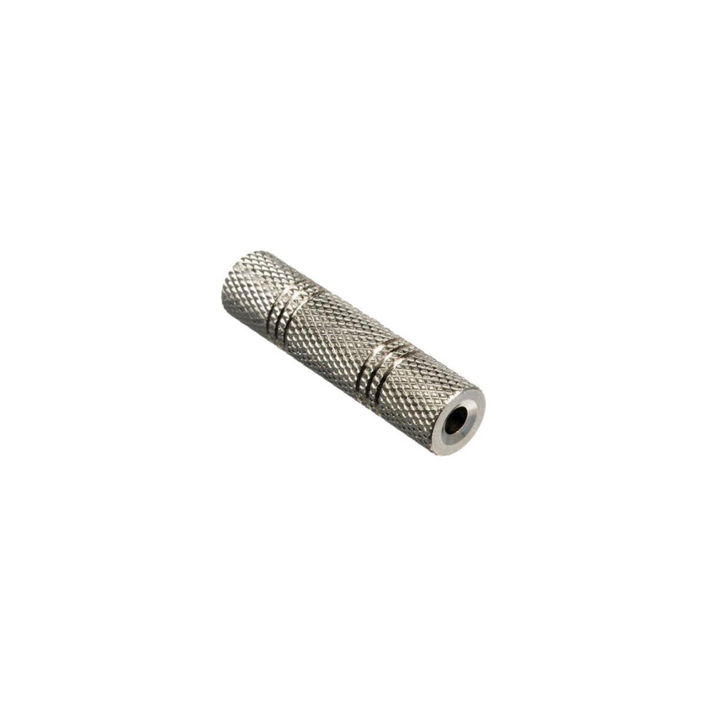 TRS Stereo 1/8" Female to TRS 1/8" Female Coupling