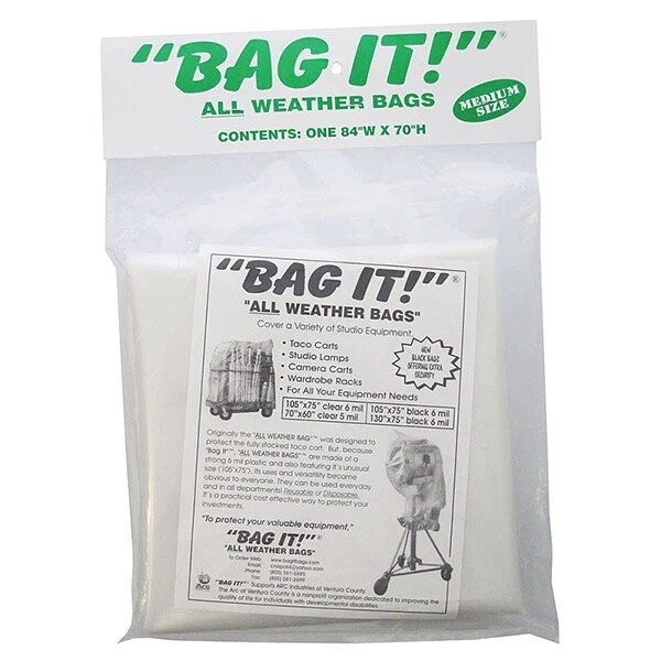 Bag-It All Weather Bags Clear - Medium 84" x 70"