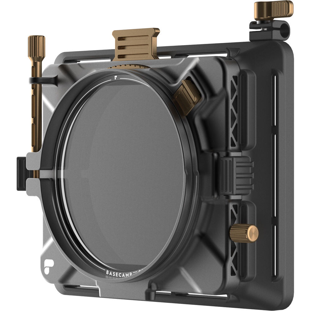 PolarPro Basecamp Matte Box Kit w/ ND 4, 8, 16, & Polarizer Filters (Clamp-On)