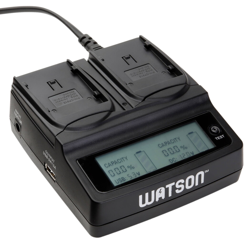 Watson Duo Charger for BP-900 Series Batteries