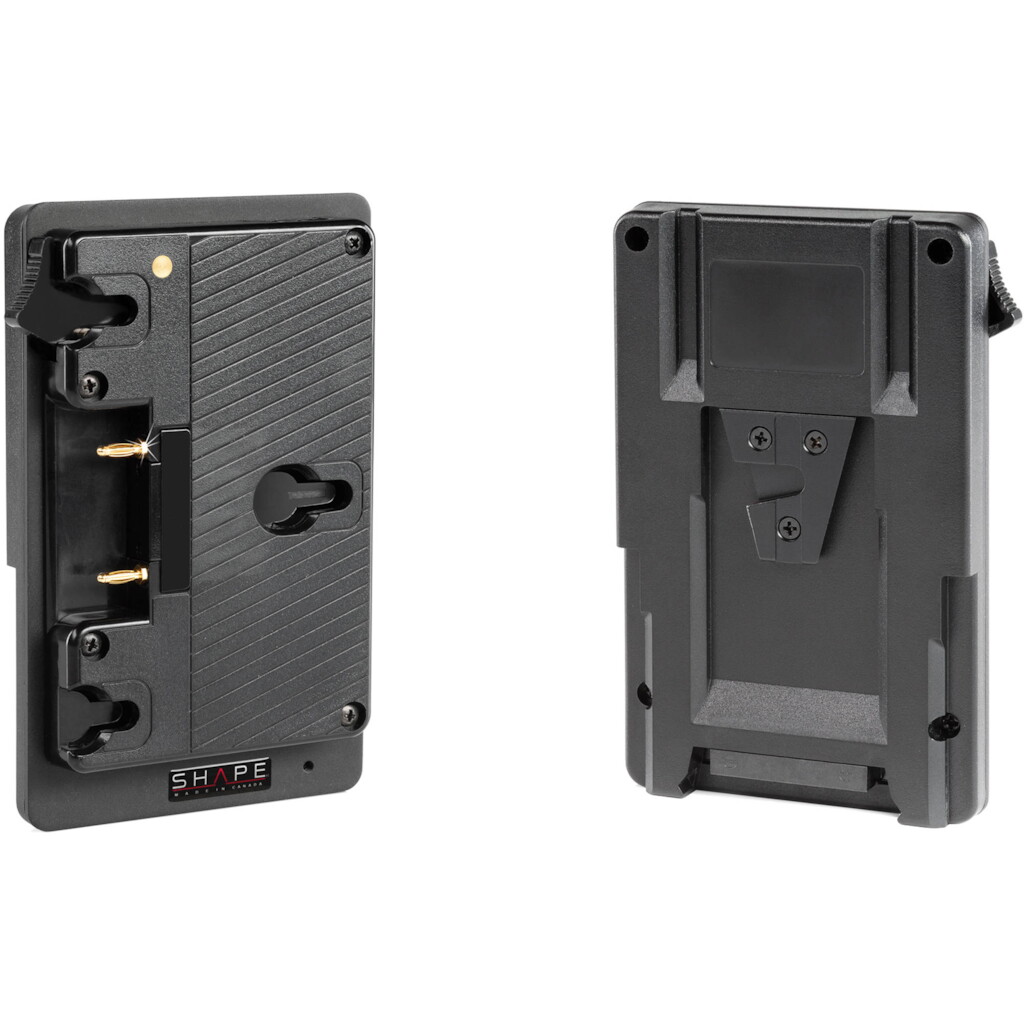 SHAPE V-Mount (Light) to Gold Mount Battery Adapter Plate