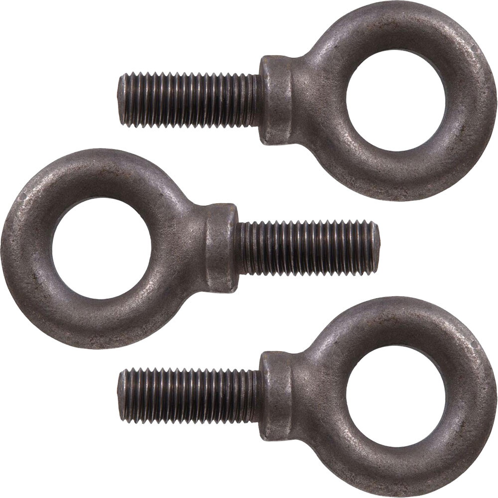 M10 Eye Bolts - 3 Pack