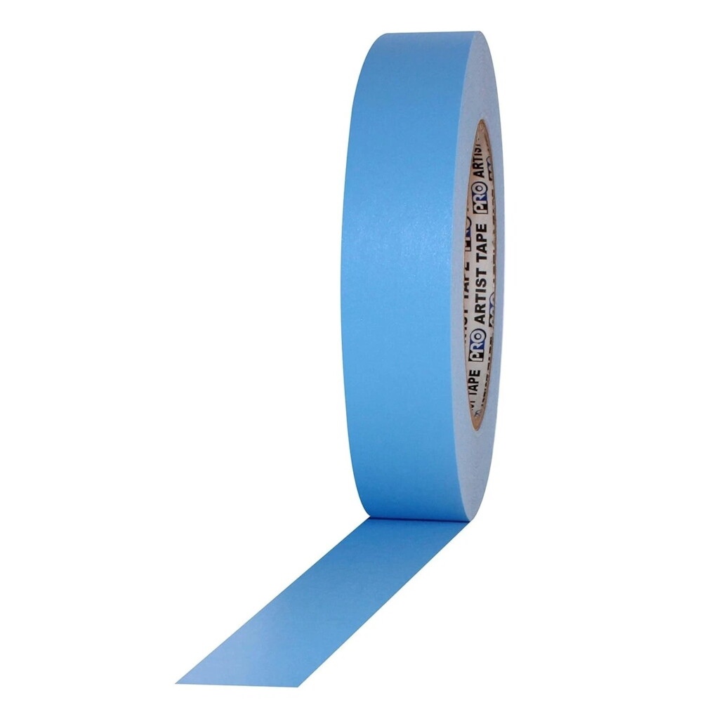 Paper Tape - 1" x 60yds Light Blue