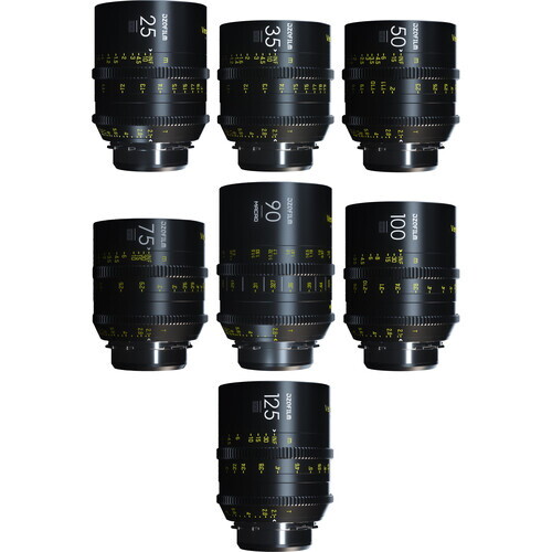 DZO Vespid Prime 8-Lens FF Kit 16, 25, 35, 50, 75, 90, 100, 125mm (PL)