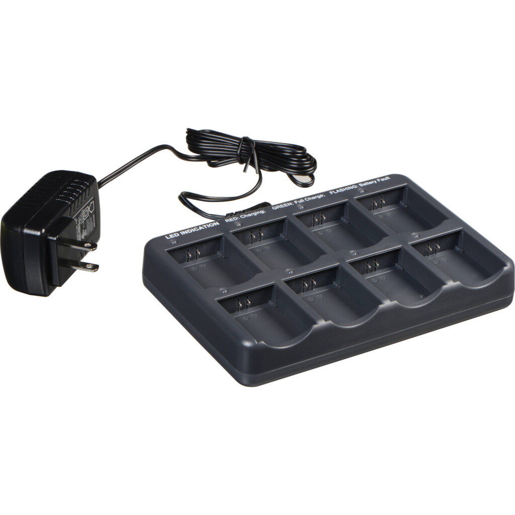 EarTec 8-Bay Battery Charger