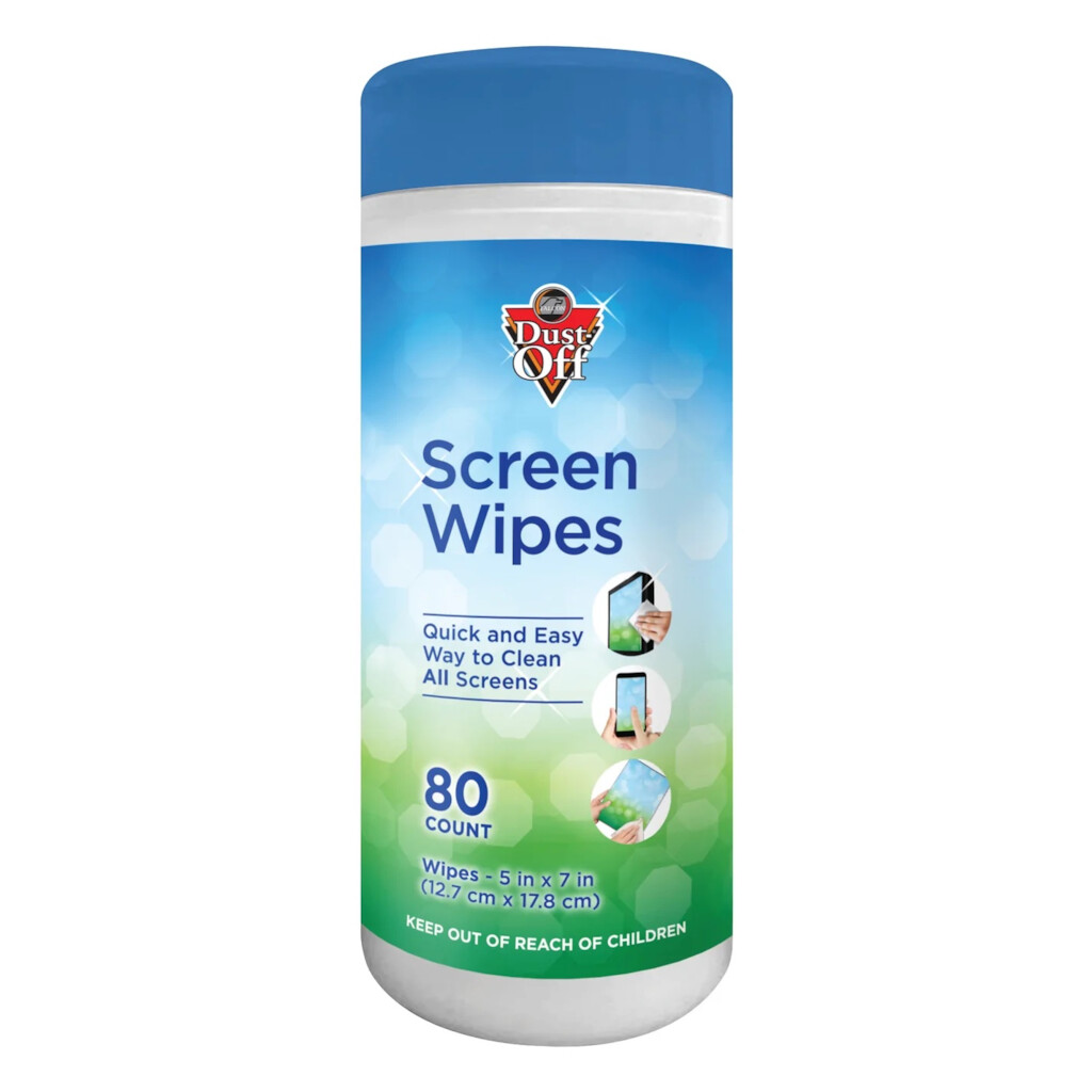 Falcon Dust-Off Monitor Wipes - 80 count