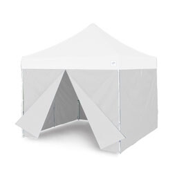 Popup Tent w/ Walls- 10' x 10' White