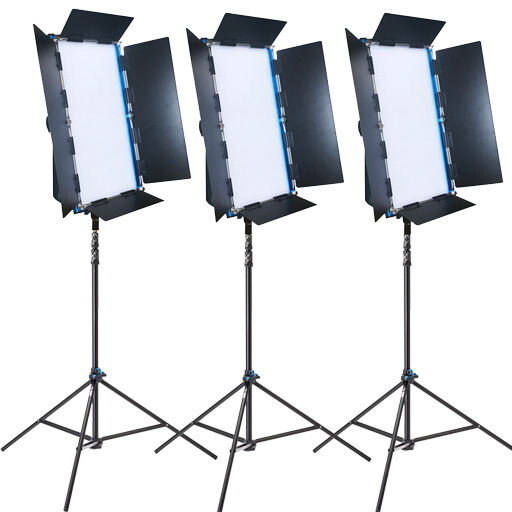 Dracast LED1000 Bi-Color 3 Light Package