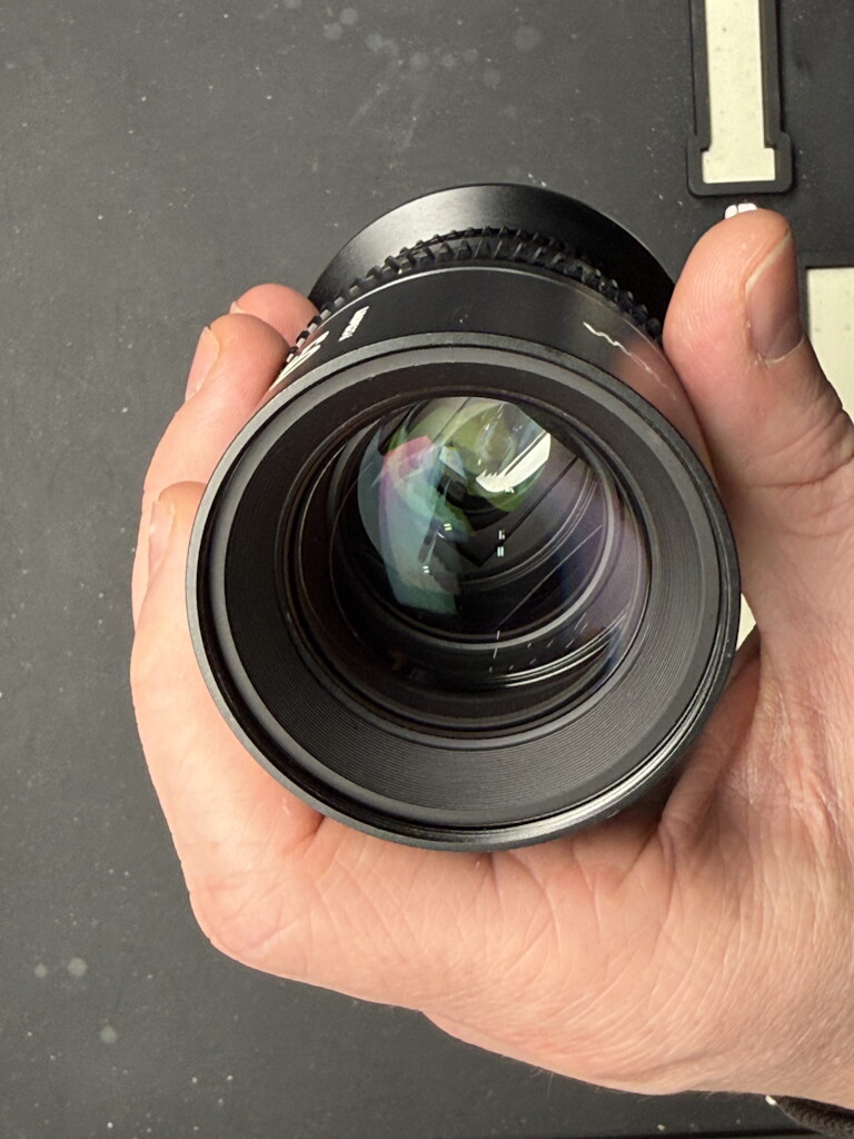 Laowa Nanomorph 50mm T2.4 1.5X Anamorphic Prime S35 Lens (Silver Flare) (RF/DL/E)