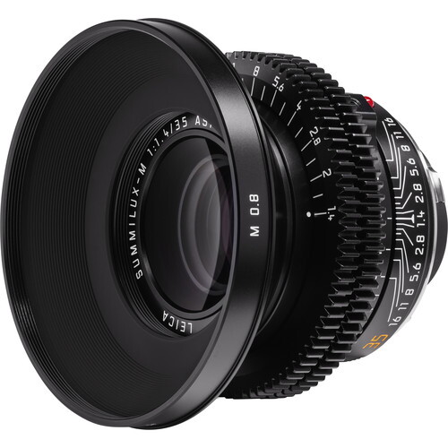 Zero Optik Housed Leica 35mm F1.4 M 0.8 Summilux-M Prime FF Lens (LPL)