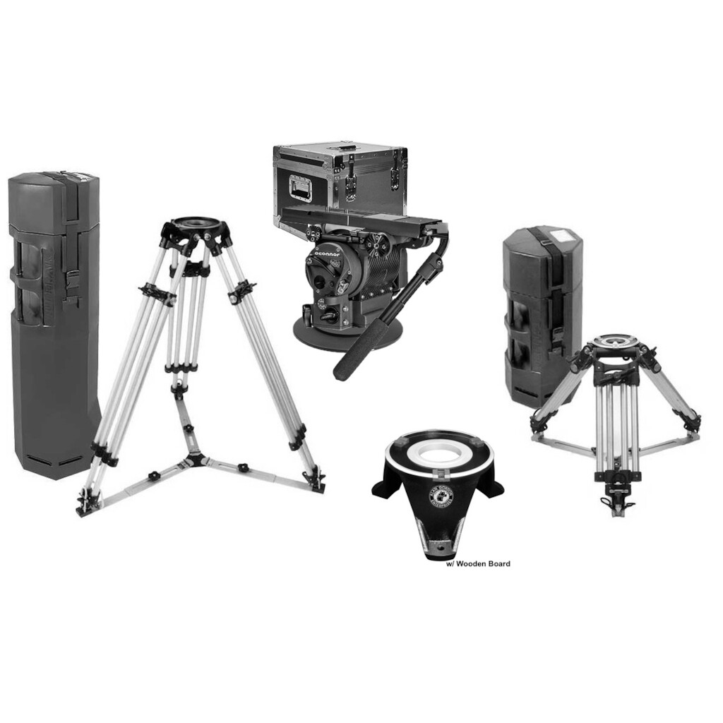 OConnor 2560 Mitchell Fluid Head w/ Hi-Hat, Standard and Baby Tripods