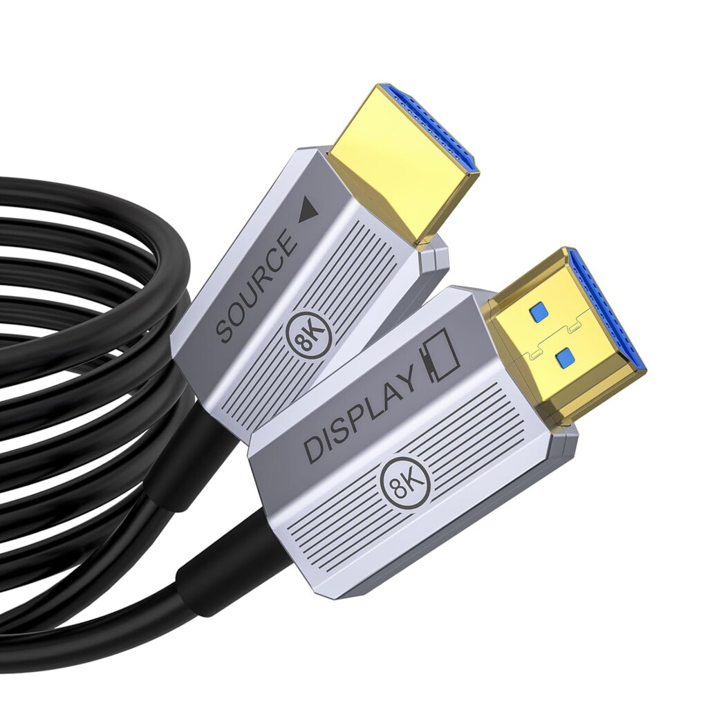 8K 60Hz / 4K 120Hz Fiber Optic Ultra HD HDMI Cable - 100'