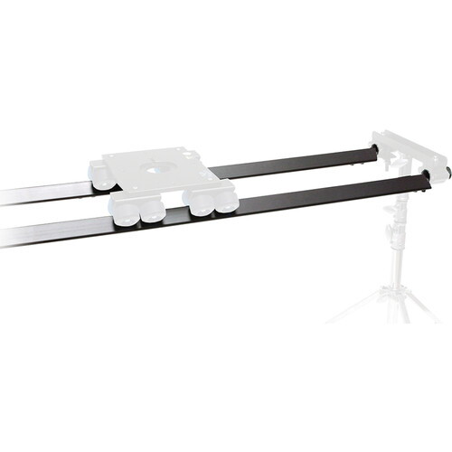 Portable Triangle Slider Track, Black - 9' Max Length