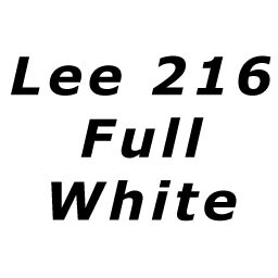 Lee 216 Full White Diffusion Roll - 4' wide