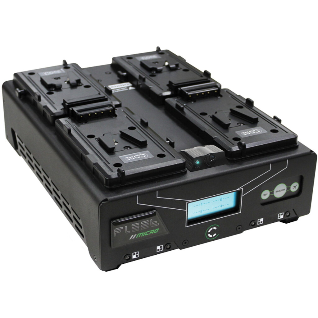V-Mount Quad Charger