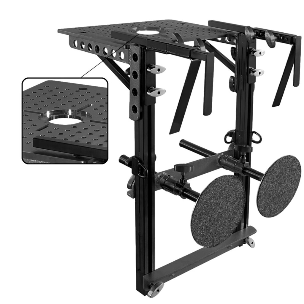 Car Side Mount Hostess Tray with Mitchell Mount