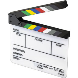 Slate with Color Bars
