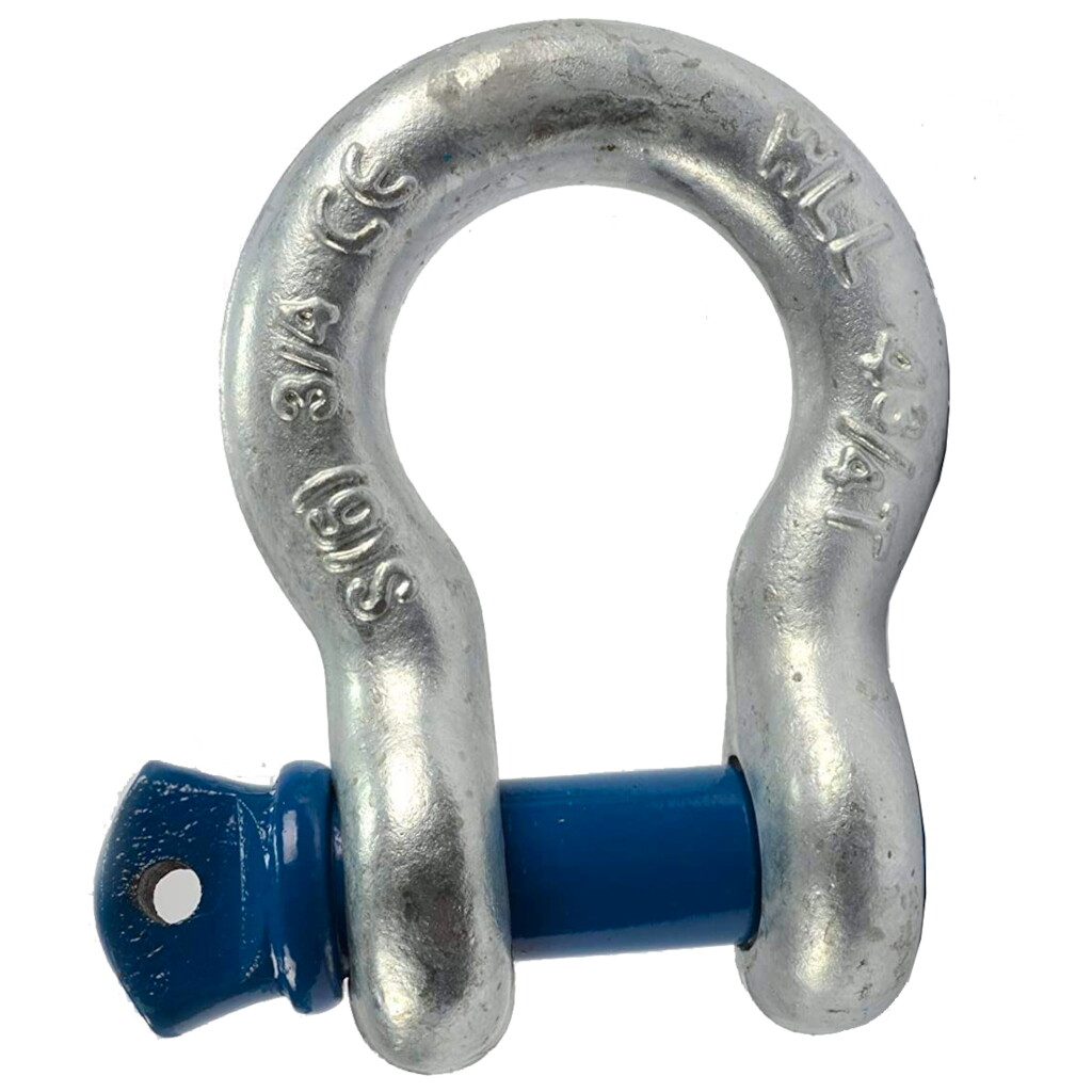 Shackle - 3/4" with 7/8" Screw Pin (9,500 lbs)