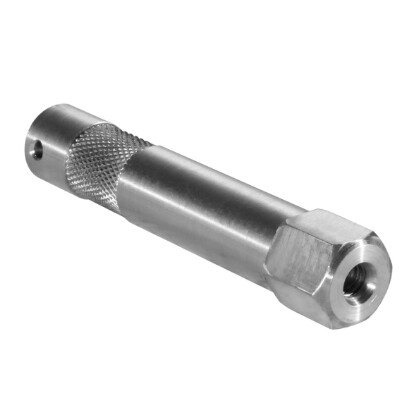 Baby Pin 3" with 1/4" Female Thread (Aluminum)