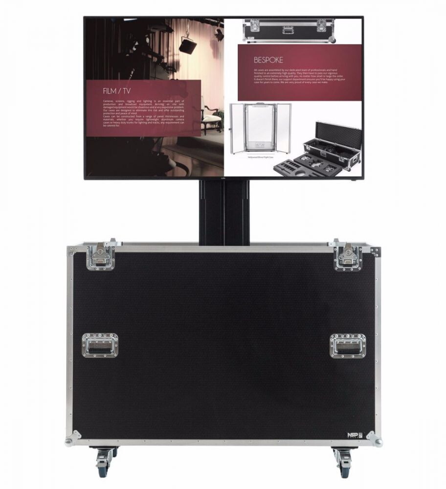 LG 55" TV and Lift Case