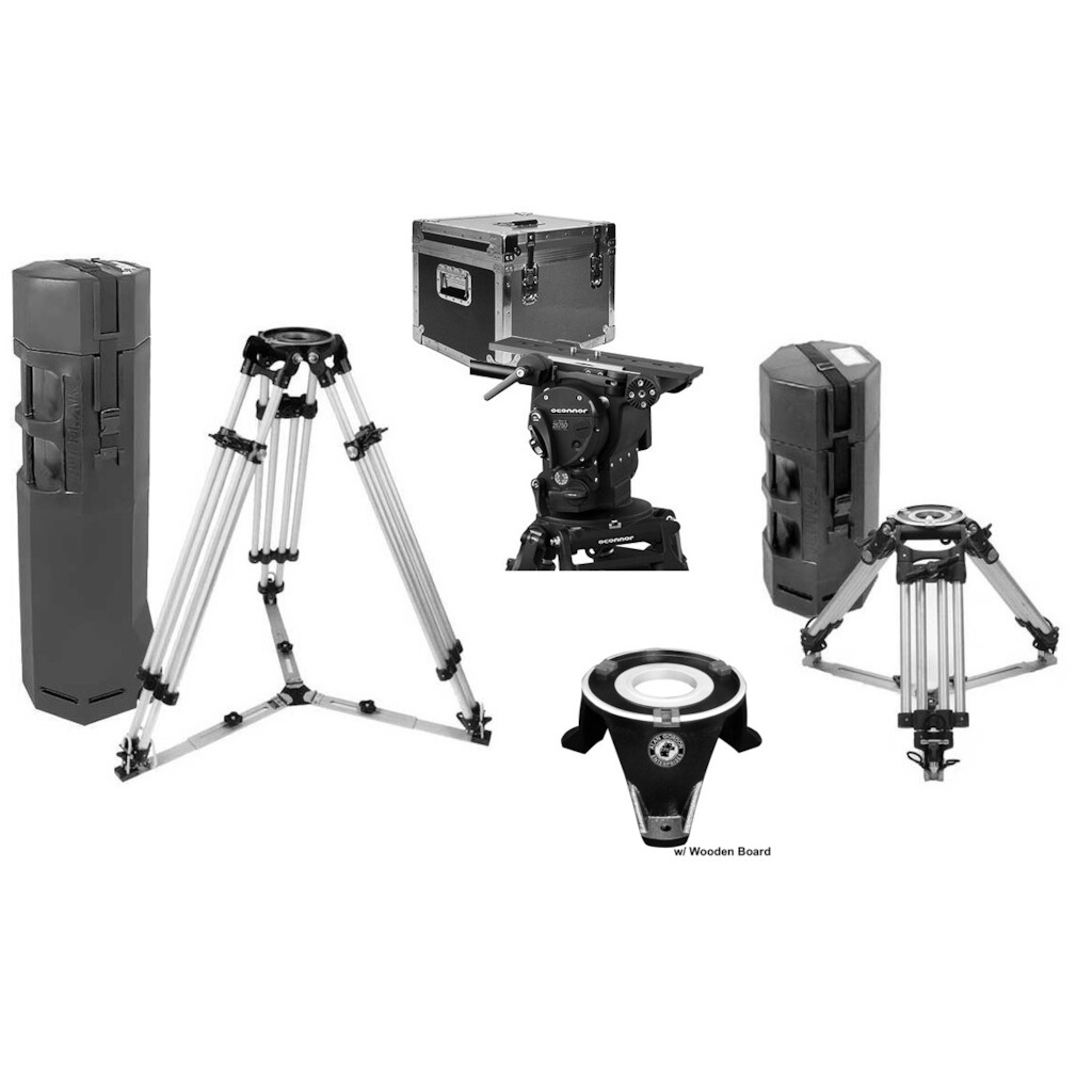OConnor 2575D Mitchell Fluid Head w/ Hi-Hat, Standard and Baby Tripods