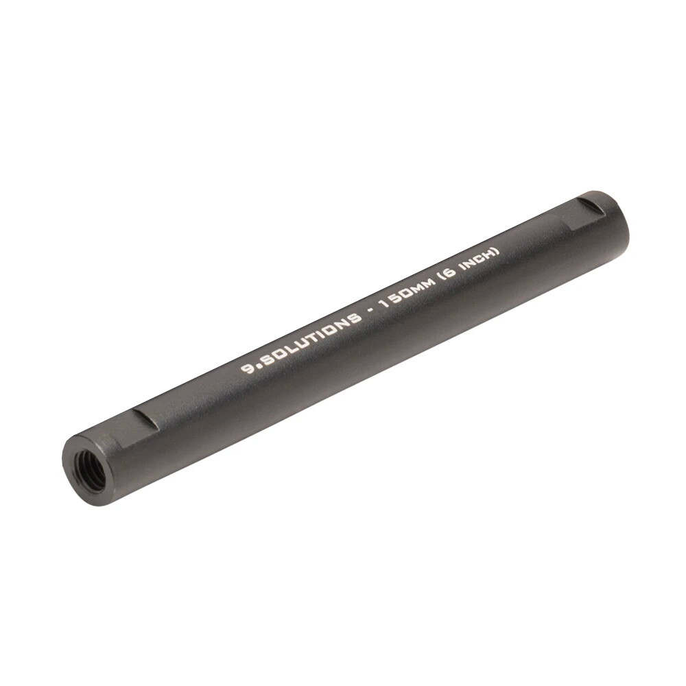 Rod with 3/8" Threads, Aluminum - 5/8" x 6"