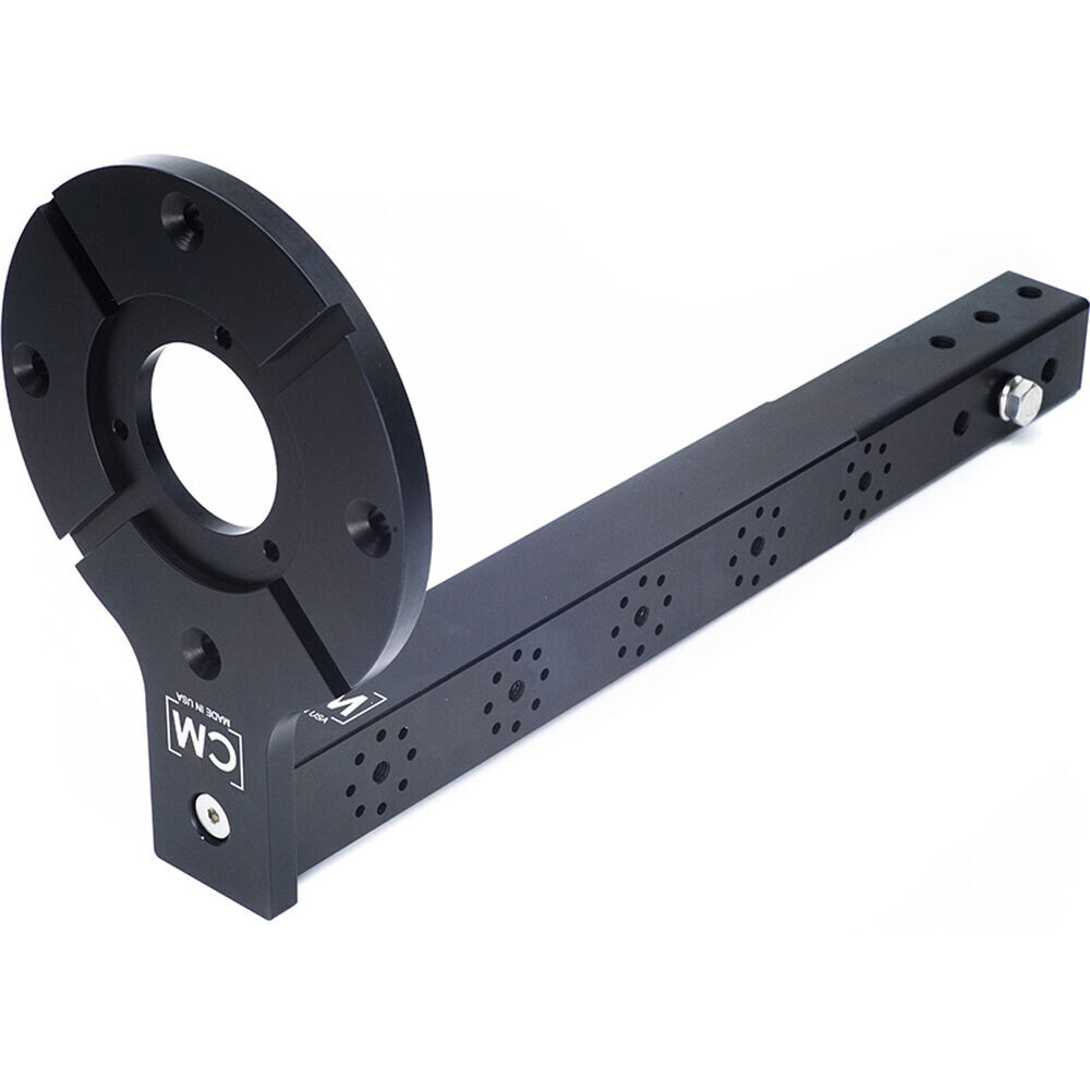 CineMilled Trailer Hitch Adapter with Mitchell Mount