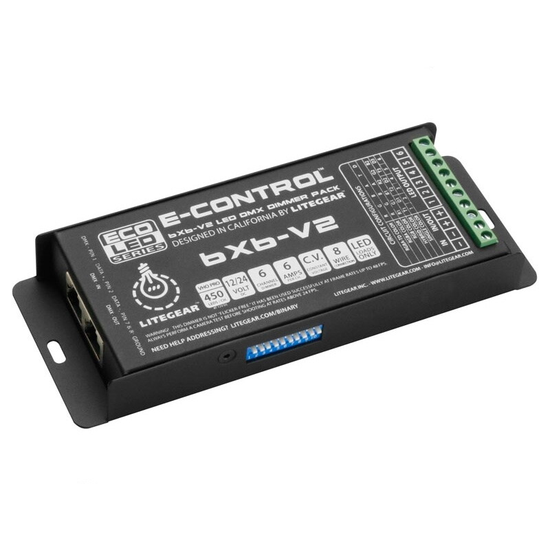 LiteGear DMX Dimmer Pack, E-Control 6x6