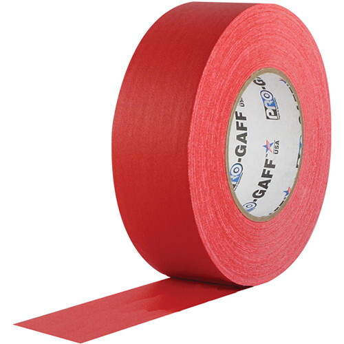 Gaffers Tape - 2" x 55yds Red