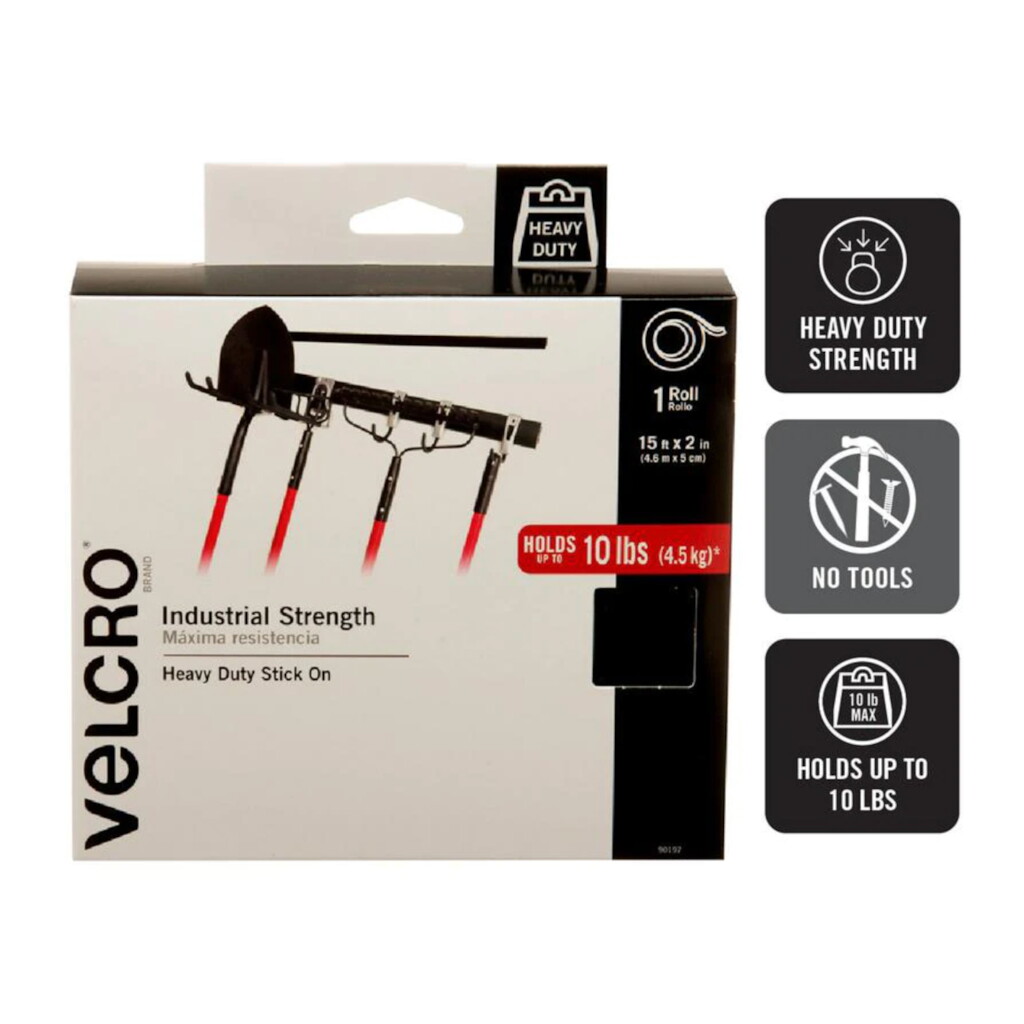VELCRO® Brand 15' Industrial Strength Sticky Back Tape Fastener