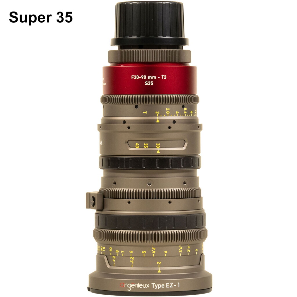 Angenieux EZ-1 30-90mm T2.0 Cinema Zoom S35 Lens (EF/PL)