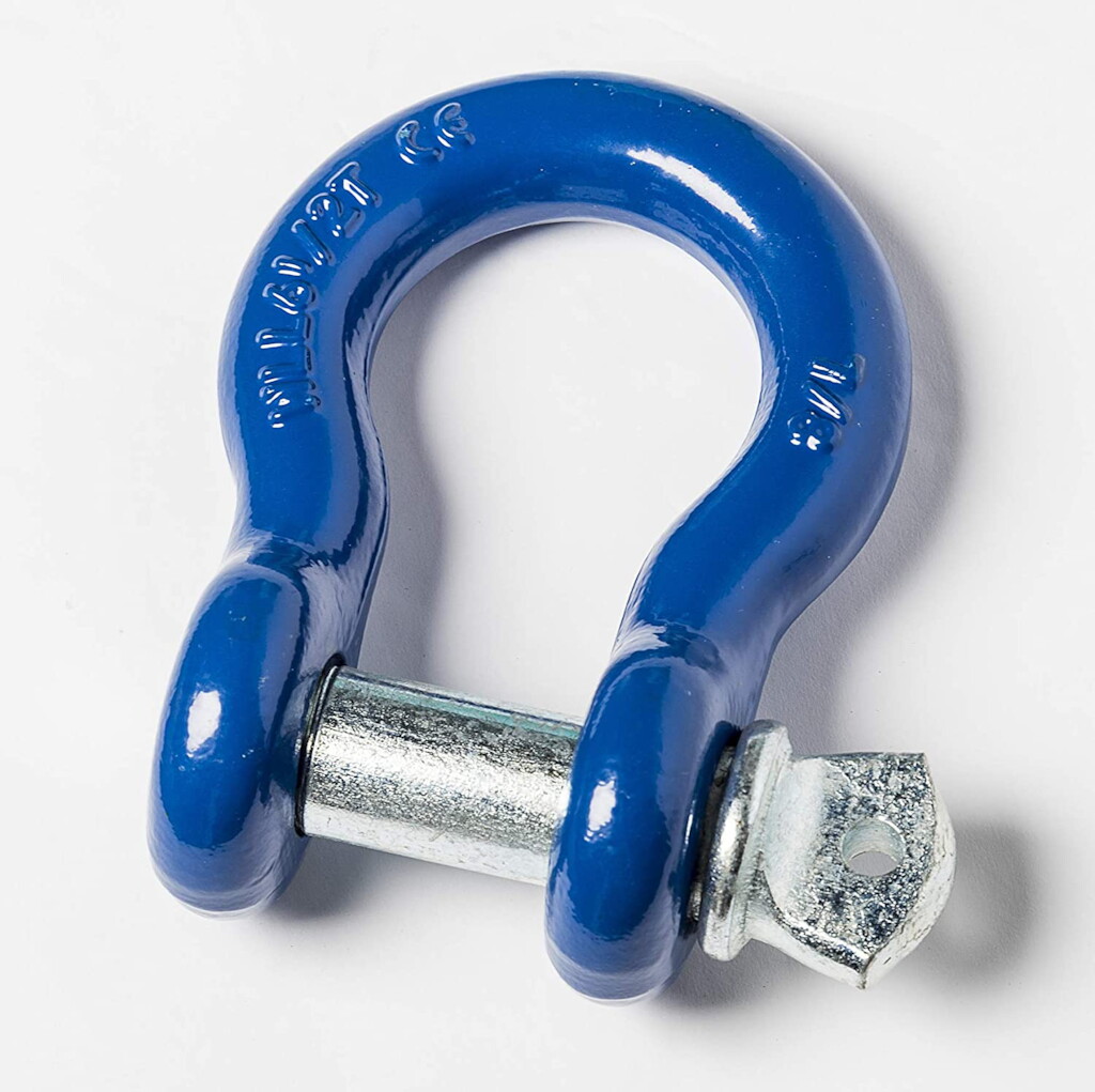 Shackle - 7/8" with 1" Screw Pin (18,700 lbs)