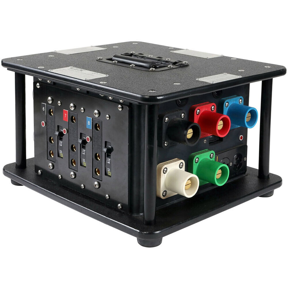 400A CineBox with Flow Thru 3 Phase (5 Wire)