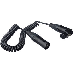 Coiled XLR Cable