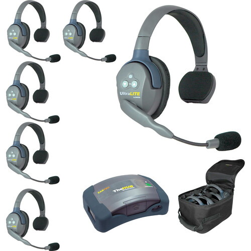 EarTec Ultralite Wireless 8-Headset Package