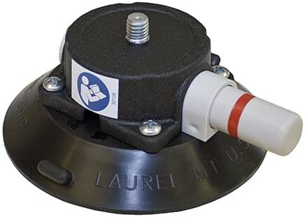 Suction Cup - 4 1/2" with 3/8" Male Thread