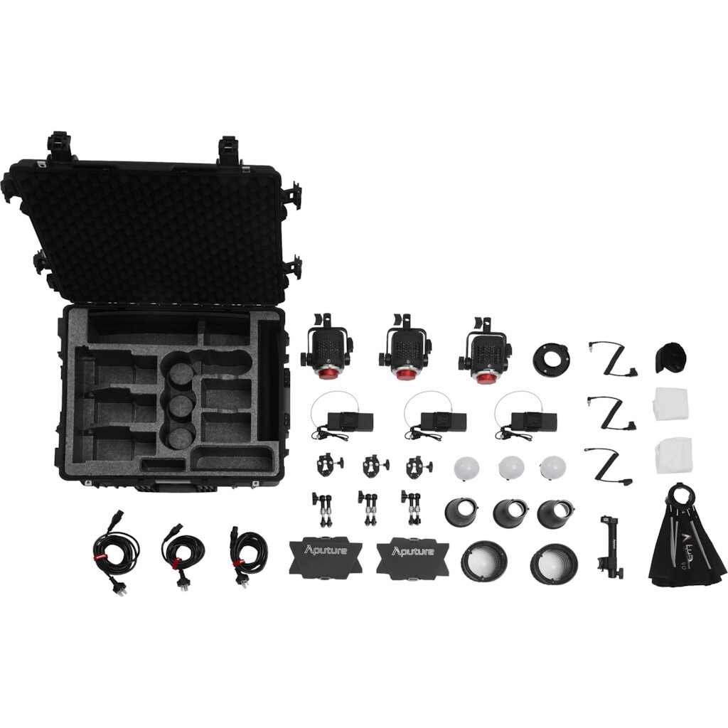 Aputure Storm 80c Color LED 3-Light Kit