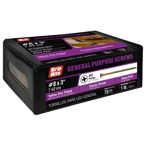Screws - 3" 1lb Box
