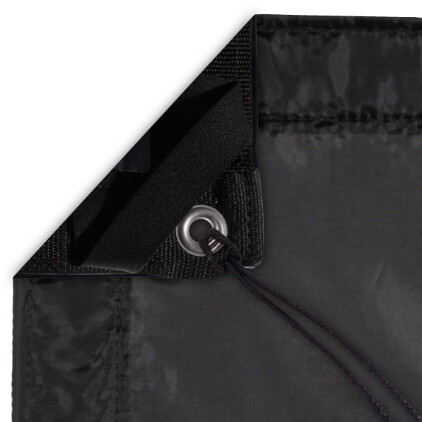 12' x 12' Rag - Black Silk