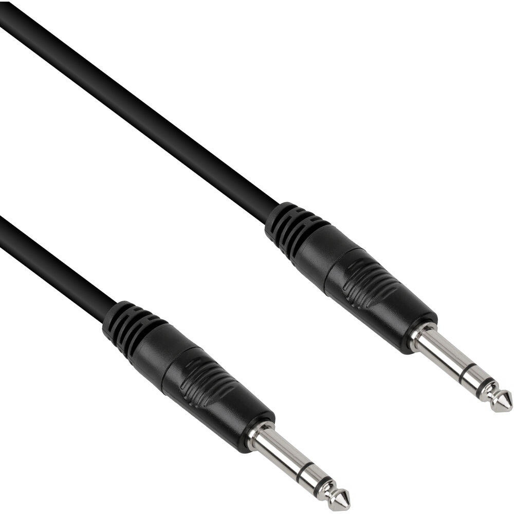 TRS Stereo 1/4" Male to TRS 1/4" Male Blanaced Interconnect Cable - 50'