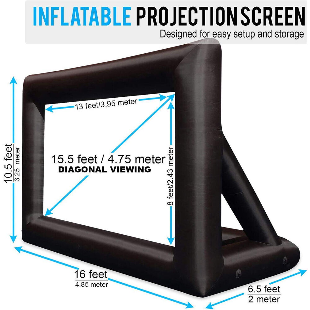 Inflatable Projector Screen (8' x 13')